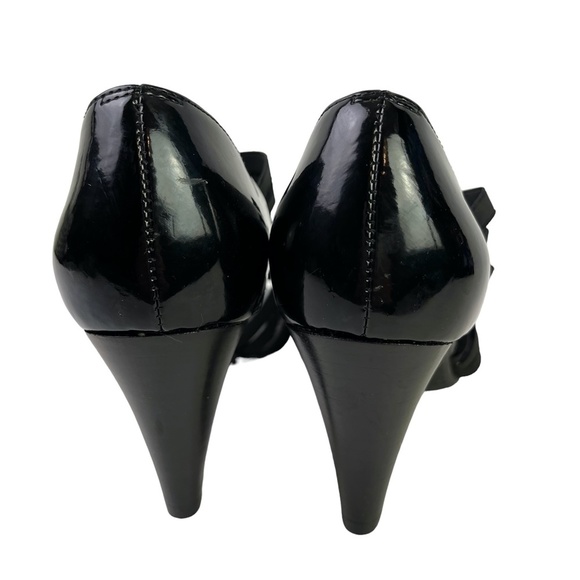 Vaneli Van Eli Women's Square Open Toe High Heels Sandals Shoes Real Leather 7.5 - Picture 6 of 15